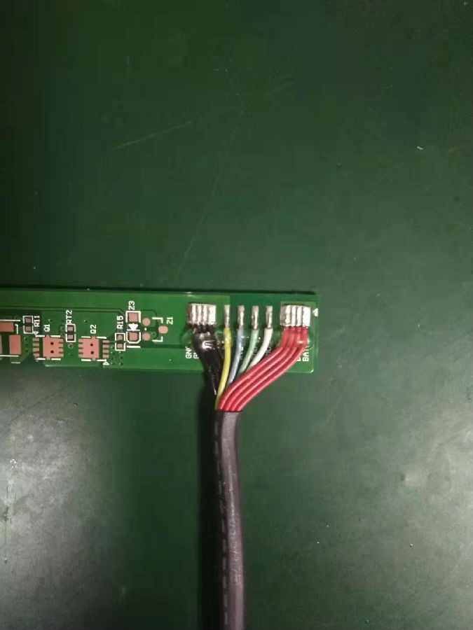 电池保护板4连PIN焊接